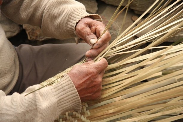 Nagaland Tourist Places 2 - Basket Weaving